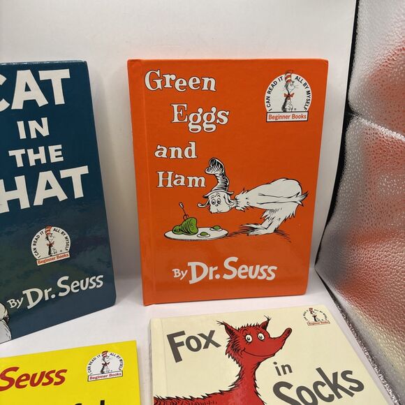 Set Of Four Dr. Seuss Hardcover Books - Picture 4 of 5